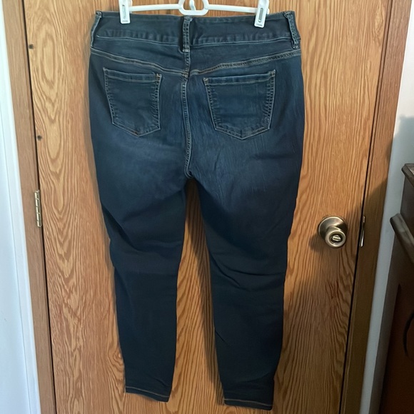 Torrid jeggings dark blue like new - Picture 2 of 5